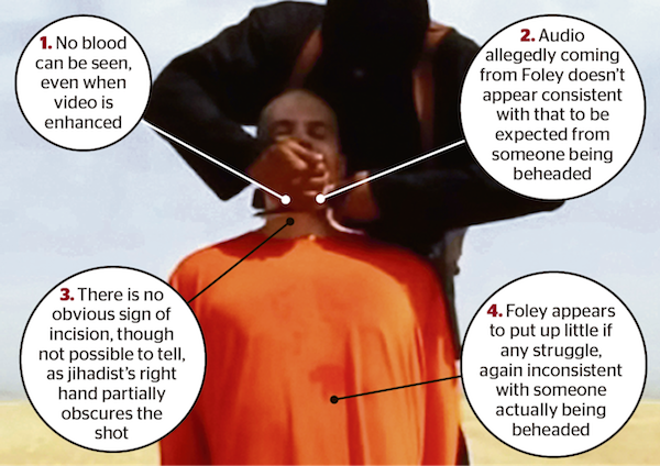 تصویری که نشان می‌دهد داعش خبرنگار آمریکایی را نکشته است