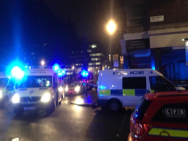 انفجار در هتل پنج ستاره لندن