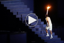 مراسم باشکوه روشن شدن مشعل المپیک ریو