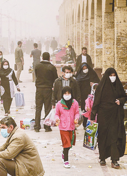 دود آلودگي در چشم  38 ميليون ايراني