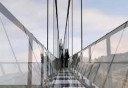کلنگ‌زنی اولین پل معلق تمام شیشه‌ای در هیر