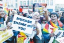 جشن کودتای زیمبابوه در لندن!
