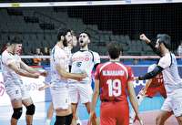 جوان‌های والیبال ایران قهرمان جهان را بردند!