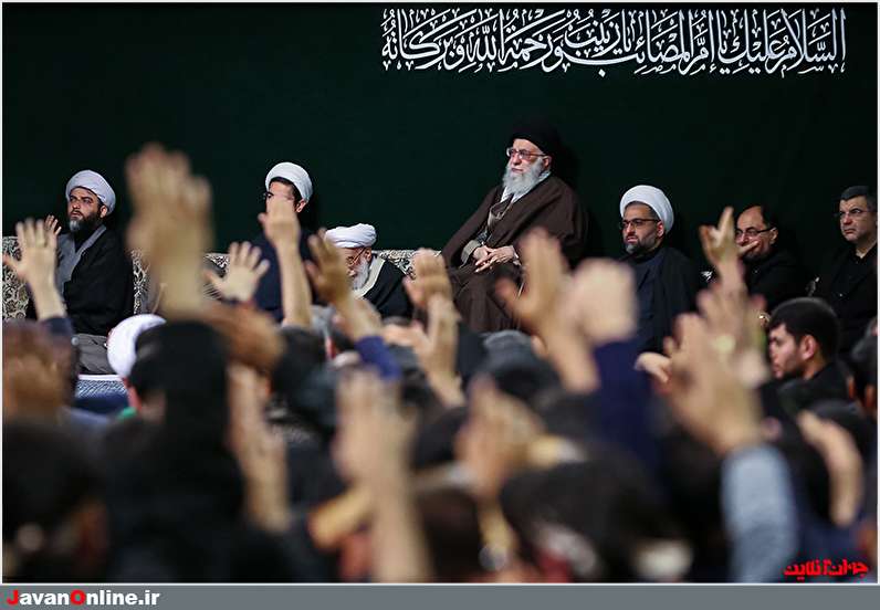 عزاداری اربعین هیأت‎های دانشجویی در حسینیه امام خمینی