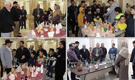 افتتاح نمایشگاه گروهی مجسمه سازی تمدن نوین در نگارخانه هنر اسلامشهر