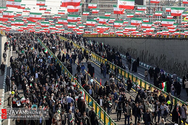 راهپیمایی ۲۲ بهمن در تهران - ۱