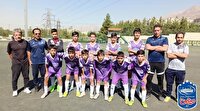 هفته دوم لیگ فوتبال نونهالان برتری پر گل میهن آریو اسلامشهر مقابل سامیت