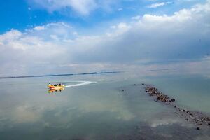 سلاجقه: امیدواریم روند بهبود دریاچه ارومیه مستمر باشد