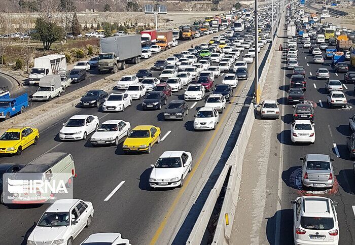 تهران با خروجی ۹۴۵ هزار خودرو از استان پیشتاز در مسافرت‌های نوروزی