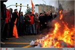 تجمع مردم مشهد در اعتراض به اعدام شیخ نمر