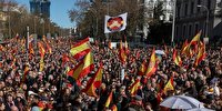 تظاهرات گسترده مردم اسپانیا علیه دولت؛ «سانچز» خائن است