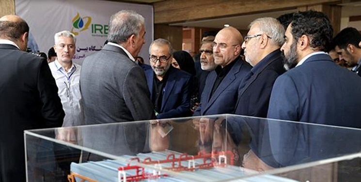 رئیس مجلس از نمایشگاه بین‌المللی بهینه‌سازی و بهره‌وری انرژی ایران بازدید کرد