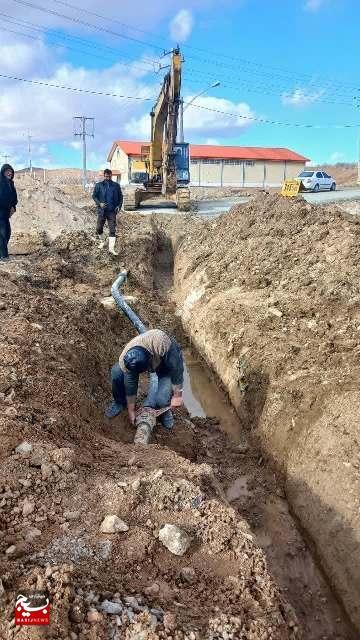 رفع مشکل آب شرب دهستان شوراب صغیر با کمک خیّرین