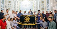پرچم حرم امام رضا (ع) میهمان بام ایران می‌شود