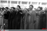 نماز جمعه تهران،حضور رهبران حزب جمهوري اسلامي در نخستين صف